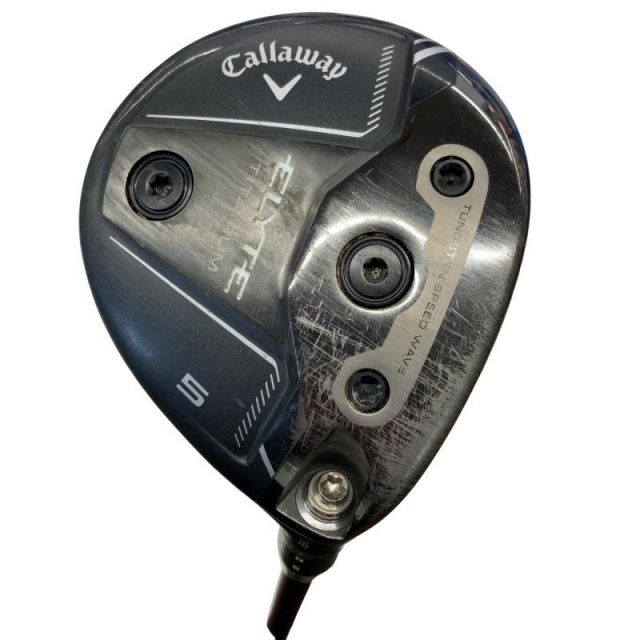 【中古】 キャロウェイ ELYTE TITANIUM 5W フェアウェイウッド FW リシャフト (フレックスその他) メンズ 男性用 右利き 右用 Cランク ゴルフクラブ