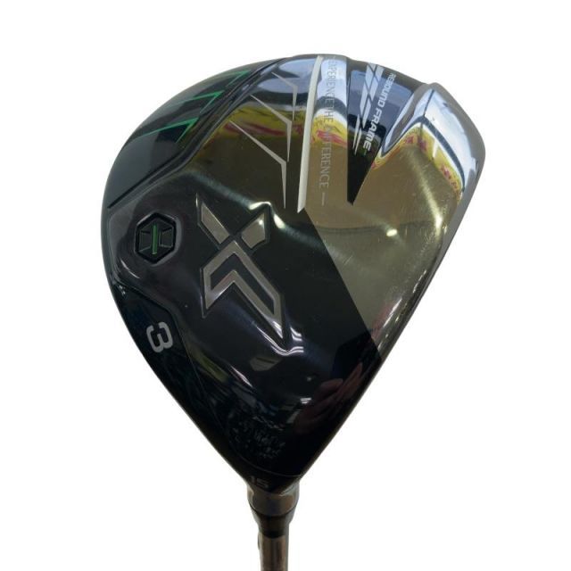【中古】 ダンロップ XXIO(2022) eks 3W フェアウェイウッド FW Miyazaki AX-2(FW) (フレックスSR) メンズ 男性用 右利き 右用 Cランク ゴルフクラブ