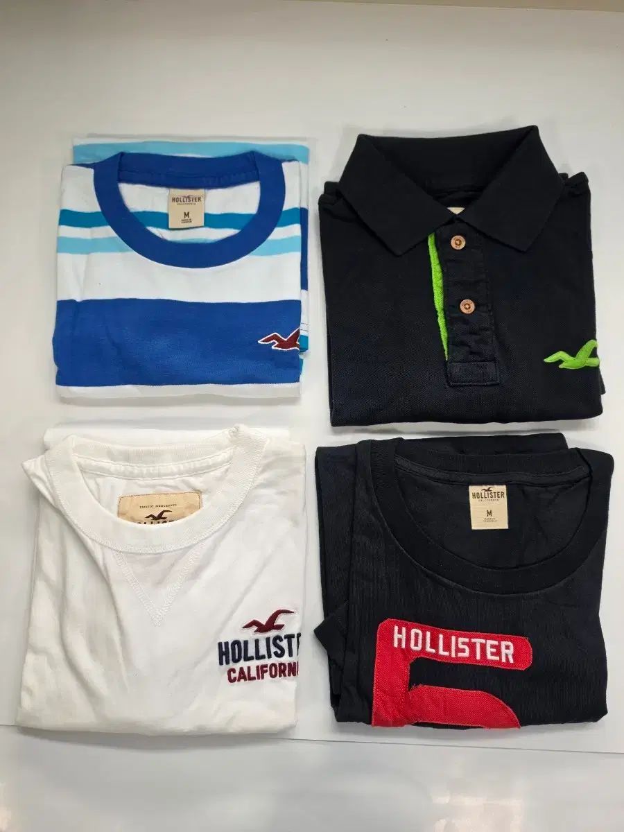 ホリスター 半袖 Tシャツ 4種 M サイズ