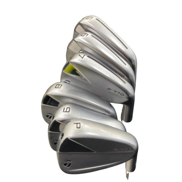 【中古】 テーラーメイド Taylor Made P・770(2023) 6S アイアンセット IR Diamana Thump Iron i95(2023) (フレックスS) メンズ 男性用 右利き 右用 Cランク ゴルフクラブ