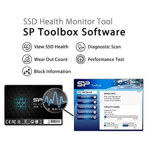 ☆新品☆シリコンパワー SSD 1TB 3D NAND採用 SATA3 6Gb/s 2.5インチ 7mm PS4動作確認済 3年保証 A55シリーズ SP001TBSS3A55S25 01b713cc