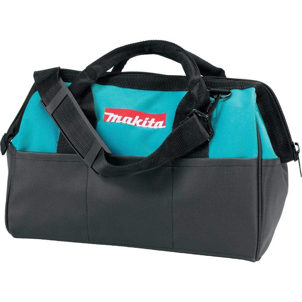 ☆新品☆マキタ ツールバッグ 工具箱 ツールケース ツールボックス MAKITA 純正 中サイズ 丸ノコ 付属品各種同時収納可能（23cm×36cm×26cm）内部ポケット バッグ底補強の無いライトモデル！ d007c900