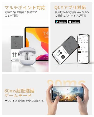 ☆新品☆【VGP 2025 金賞】QCY MeloBuds Pro ワイヤレスイヤホン ノイズキャンセリング ハイレゾ LDAC対応イヤフォン 360°空間オーディオ Bluetooth5.3 外音取り込みモード 装着検出機能 マルチポイント 8d0fabe6 ☆新品☆【VGP 2025 金賞】QCY MeloBuds Pro ワイヤレスイヤホン ノイズキャンセリング ハイレゾ LDAC対応イヤフォン 360°空間オーディオ Bluetooth5.3 外音取り込みモード 装着検出機能 マルチポイント 8d0fabe6