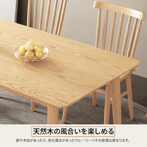 ☆新品☆2026 テーブル ダイニングテーブル 食卓 4人用 2人用 幅120×奥行70×高さ75? ナチュラル 天然木 簡単組立 頑丈 100％無垢材 木製 おしゃれ 北欧 和風 1ed8711b