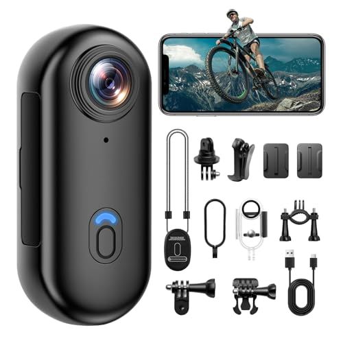 ☆新品☆アクションカメラ 音声・動画録画機能 ポータブルVlog camera ミニアクションカメラウェアラブル小型ボディカメラ バッテリー寿命150分 30m防水(IPX8) Android/IOS対応 1080P ハンズフリーPOVビデオ 0a0c374d ☆新品☆アクションカメラ 音声・動画録画機能 ポータブルVlog camera ミニアクションカメラウェアラブル小型ボディカメラ バッテリー寿命150分 30m防水(IPX8) Android/IOS対応 1080P ハンズフリーPOVビデオ 0a0c374d