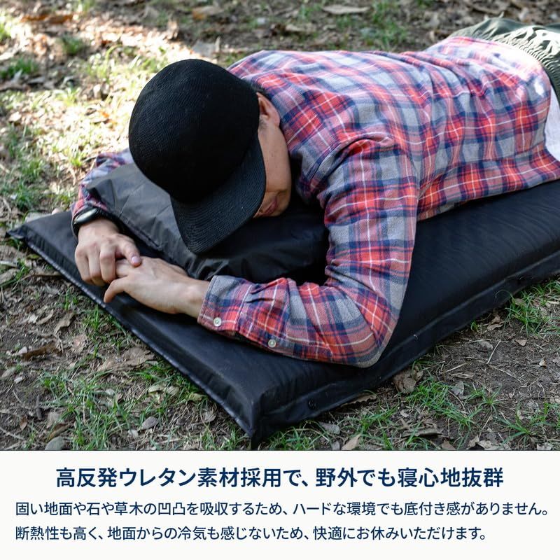 ☆新品☆Hilander(ハイランダー) クライマックスインフレーターマット シングル 8cm/5cm インフレータブル 車中泊 8cm シングル ブラック 枕付き ウレタン コンパクト 快適 快眠 爆睡 エアマット 自動膨張 逆流防止弁 腰 90583d72 ☆新品☆Hilander(ハイランダー) クライマックスインフレーターマット シングル 8cm/5cm インフレータブル 車中泊 8cm シングル ブラック 枕付き ウレタン コンパクト 快適 快眠 爆睡 エアマット 自動膨張 逆流防止弁 腰 90583d72