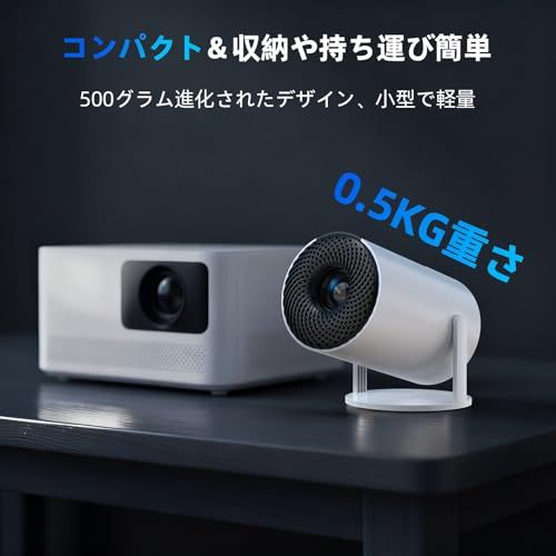 ☆新品☆Tecaki プロジェクター 家庭用 【Android TV搭載・270°回転・自動台形補正】 高輝度25000LM 超小型 天井投影 1080P ぷろじえくたー 4K対応 スピーカー内蔵 WiFi-6接続 ホームシアター Bluet 8c36f29d