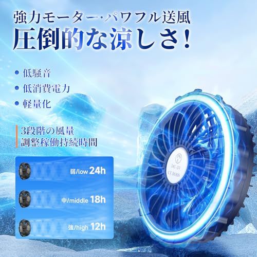 【新品】[AAL] 空調作業服 ベスト ファン付きベスト 空調ウェア 作業服 冷却服 3D循環送風 3段階風量調節可 超軽量 通気 M-2XLサイズ 最大25時間送風 UVカット PSE認証済 熱中症予防 猛暑対策 男女兼用 2XL d8357fd4