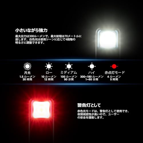 【新品】OLIGHT(オーライト) Oclip ライト ledライト ランニングライト ウェアラブルライト キャップ 小型 軽量 白光 赤光 クリップオン 300ルーメン Type-C充電式 高視認性 夜釣り 犬 散歩 キャンプ 点検 ウォー e80bc1d4 【新品】OLIGHT(オーライト) Oclip ライト ledライト ランニングライト ウェアラブルライト キャップ 小型 軽量 白光 赤光 クリップオン 300ルーメン Type-C充電式 高視認性 夜釣り 犬 散歩 キャンプ 点検 ウォー e80bc1d4