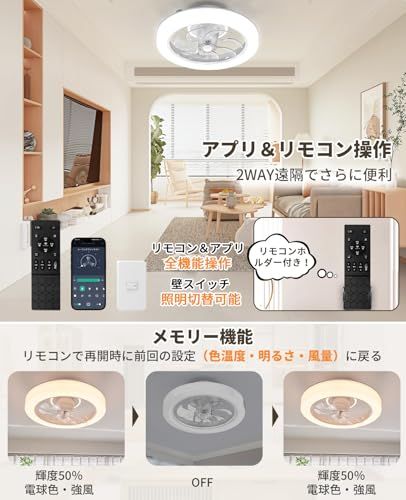 ☆新品☆SUKITEN シーリングファンライト LED Φ50cm 3500LM 正逆回転 首振り機能 ファン付き照明 サーキュレーター DCモーター 静音 省エネ 無段階調光調色 6段階風量 メモリー/タイマー機能 APP操作 2.4Gリモ e7314ad7 ☆新品☆SUKITEN シーリングファンライト LED Φ50cm 3500LM 正逆回転 首振り機能 ファン付き照明 サーキュレーター DCモーター 静音 省エネ 無段階調光調色 6段階風量 メモリー/タイマー機能 APP操作 2.4Gリモ e7314ad7