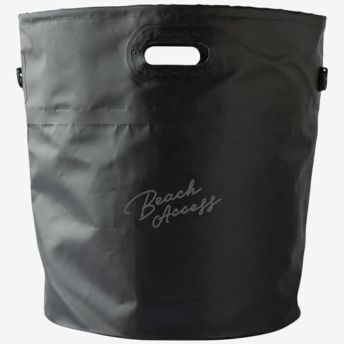 【新品】Beach Access サーファーズ 大容量 ポータブル ウェットバッグ 50L 折り畳み ウェットバケツ (サーフィン 釣り ダイビング キャンプなど多目的に利用できるアウトドアバケツ) ブラック c75b219c 【新品】Beach Access サーファーズ 大容量 ポータブル ウェットバッグ 50L 折り畳み ウェットバケツ (サーフィン 釣り ダイビング キャンプなど多目的に利用できるアウトドアバケツ) ブラック c75b219c