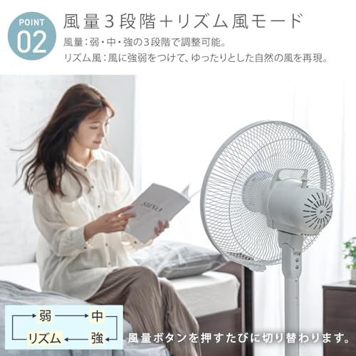 【節電対策】 アイリスオーヤマ 扇風機 首振り リモコン付 風量3段階 タイマー機能付き 換気 リビング扇 ホワイト PF-M302RA-W送料無料 【節電対策】 アイリスオーヤマ 扇風機 首振り リモコン付 風量3段階 タイマー機能付き 換気 リビング扇 ホワイト PF-M302RA-W送料無料