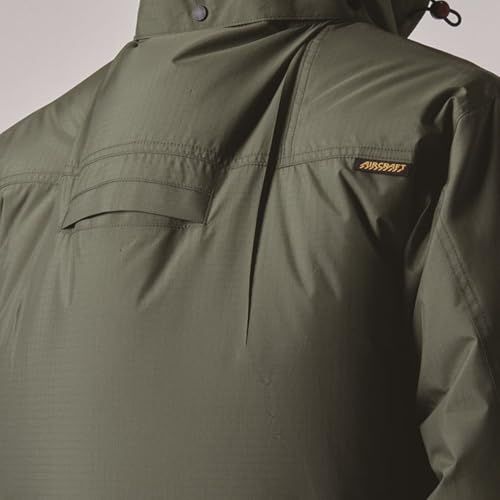 BURTLE バートル エアークラフト半袖ブルゾン(ユニセックス) 春夏用 ミルスグリーン AC2076 14 XL送料無料