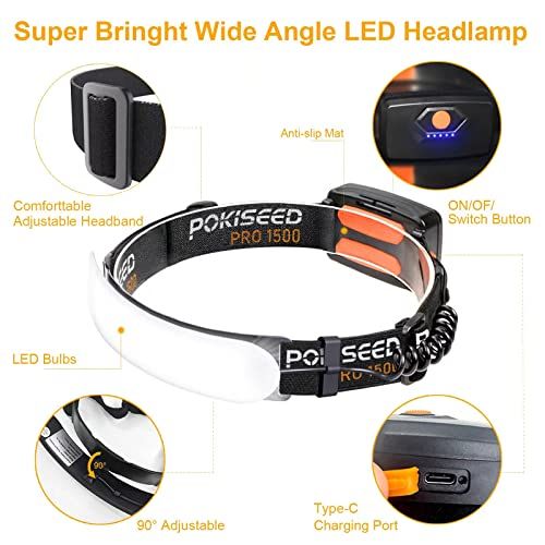 【新品】ヘッドランプ LED 充電式 1500ルーメン 超高輝度 230°広角照射 3モード IPX6防水 軽量 テールライト・クリップ付き 作業 キャンプ 釣り ランニング ヘルメット装着対応 a9ef2efb 【新品】ヘッドランプ LED 充電式 1500ルーメン 超高輝度 230°広角照射 3モード IPX6防水 軽量 テールライト・クリップ付き 作業 キャンプ 釣り ランニング ヘルメット装着対応 a9ef2efb