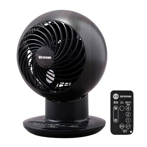アイリスオーヤマ サーキュレータアイ 18畳 上下左右首振り 木目調 PCF-SCC15T-DT ダークブラウン送料無料