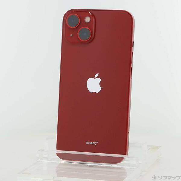 ソフマップ 〔中古品〕 iPhone13 128GB プロダクトレッド MLNF3J／A SIMフリー【198】