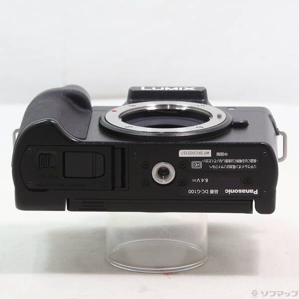 ソフマップ 〔中古品〕 LUMIX DC-G100V 標準ズームレンズキット ブラック【198】 ソフマップ 〔中古品〕 LUMIX DC-G100V 標準ズームレンズキット ブラック【198】