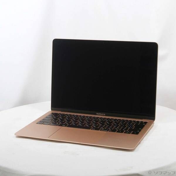 ソフマップ 〔中古品〕 MacBook Air 13.3-inch Late-2018 MREE2J／A Core_i5 1.6GHz 8GB SSD128GB ゴールド 〔10.15 Catalina〕【344】
