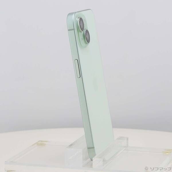 ソフマップ 〔中古品〕 iPhone15 128GB グリーン MTMM3J／A SIMフリー【198】