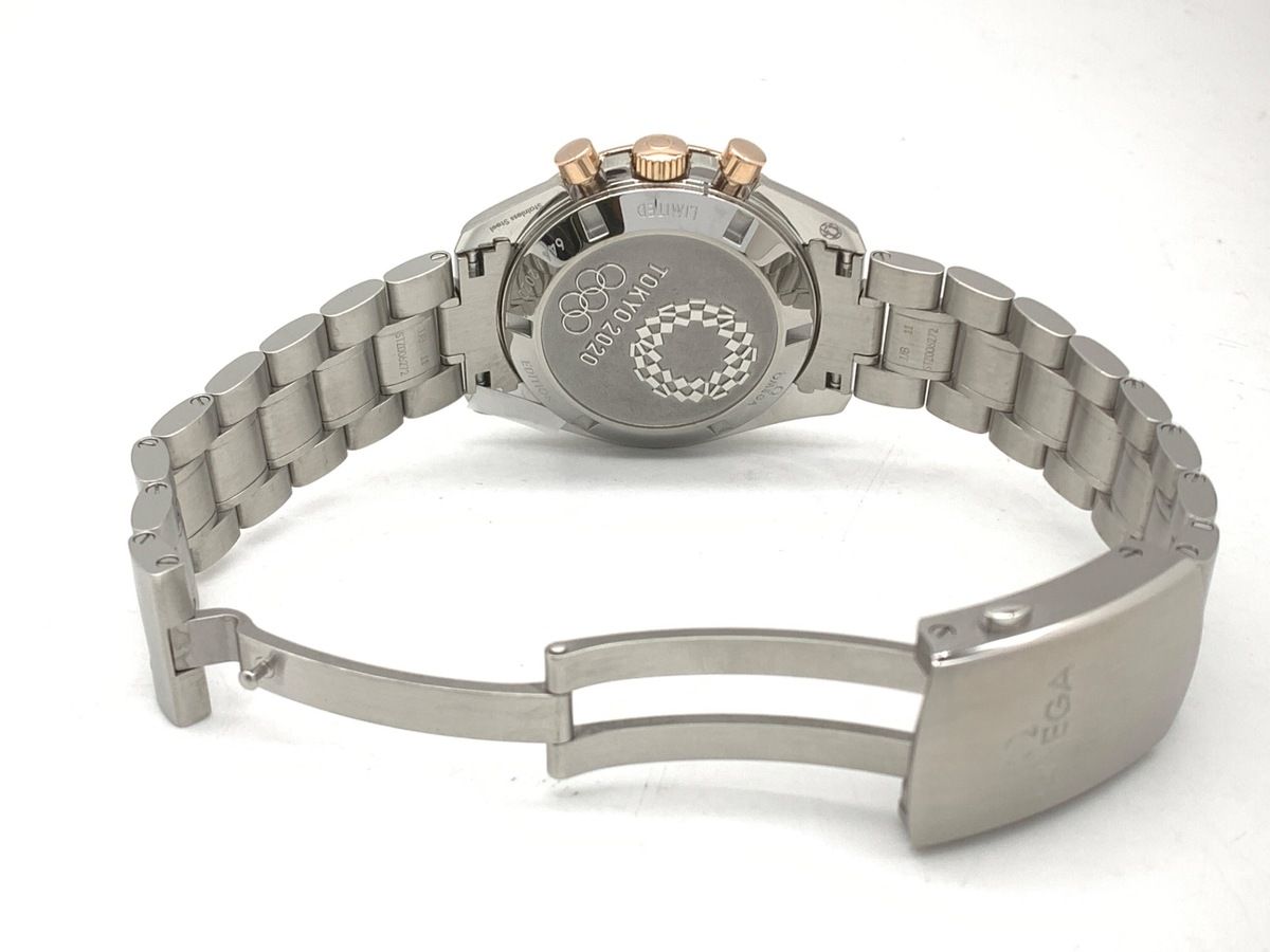【中古】 【美品】 オメガ(OMEGA) スピードマスター シルバー 522.20.42.30.06.001 ステンレススティール 東京2020 【中古】 【美品】 オメガ(OMEGA) スピードマスター シルバー 522.20.42.30.06.001 ステンレススティール 東京2020