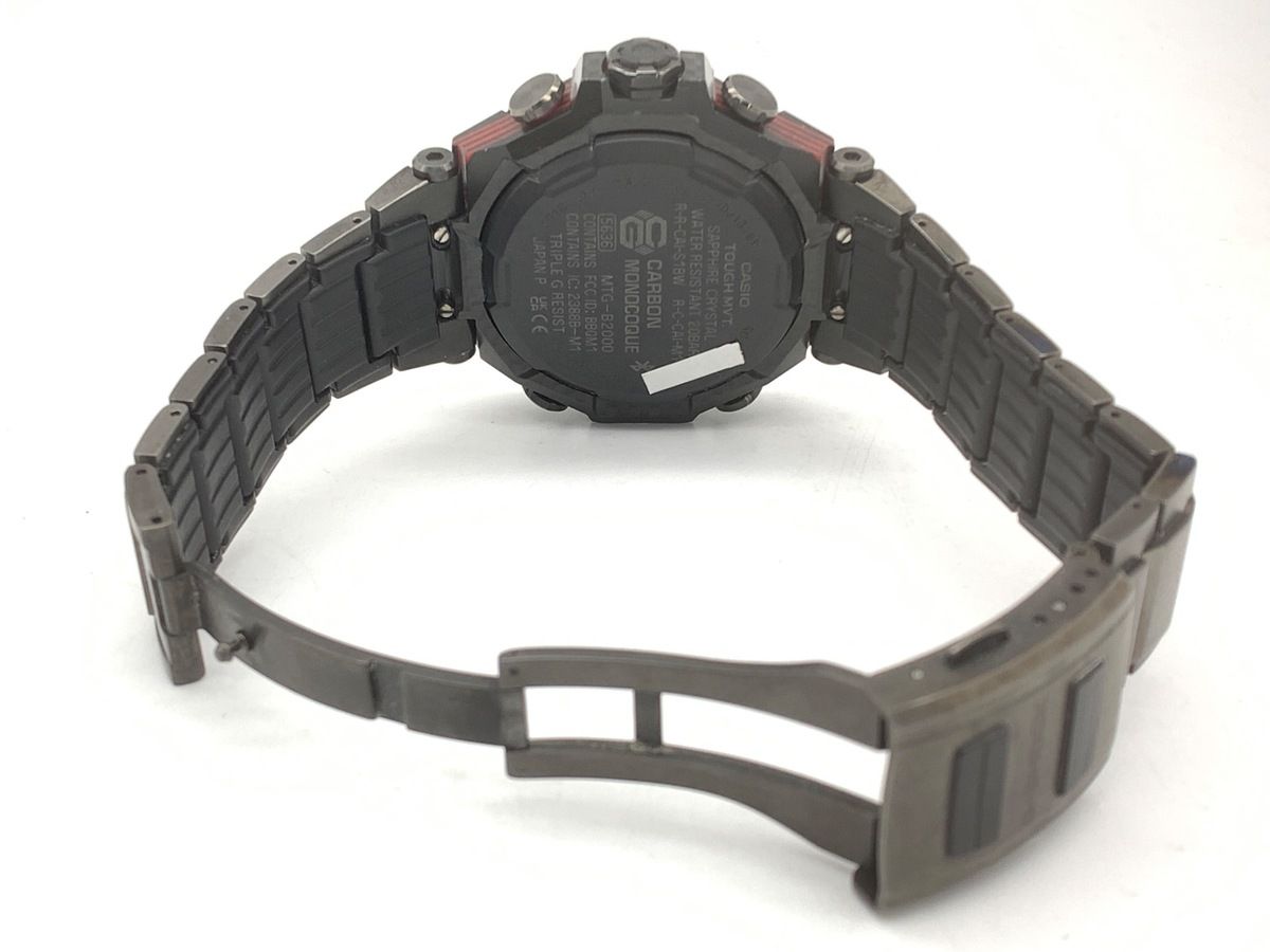 【中古】 【並品】 カシオ G-SHOCK ブラック MTG-B2000YBD-1AJF ステンレススティール 【中古】 【並品】 カシオ G-SHOCK ブラック MTG-B2000YBD-1AJF ステンレススティール