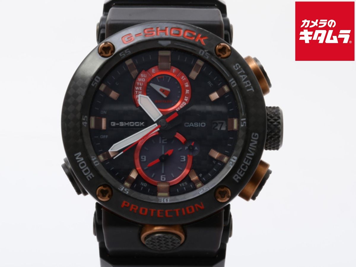 【中古】 【並品】 カシオ G-SHOCK マスターオブG ブラック GWR-B1000X-1AJR カーボン