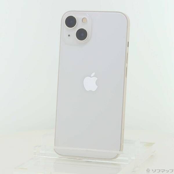 ソフマップ 〔中古品〕 iPhone13 128GB スターライト MLND3J／A SIMフリー【198】