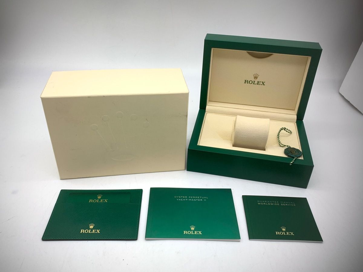 【中古】 【美品】 ロレックス(ROLEX) ヨットマスター II ホワイト 116680 ステンレス 白針