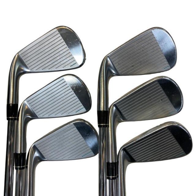 【中古】 キャロウェイ X FORGED STAR(2024) 6S アイアンセット IR 純正特注シャフト (フレックスS) メンズ 男性用 右利き 右用 Cランク ゴルフクラブ