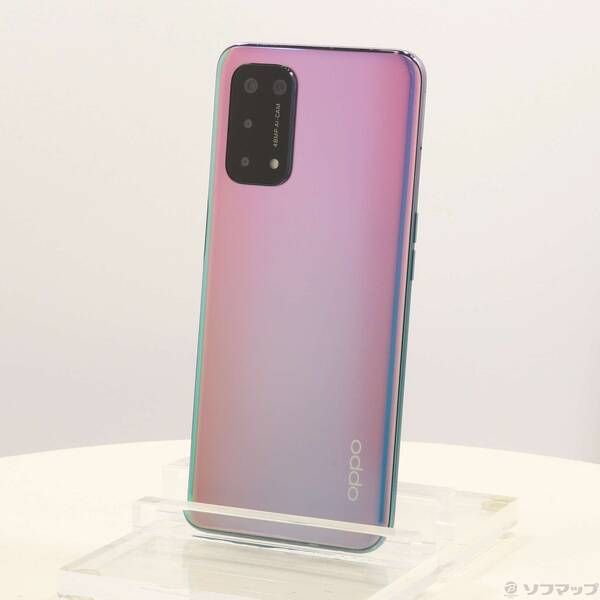 新品 simフリー OPPO A54 5G AU ファンタスティックパープル ムスビー