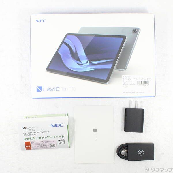 ソフマップ 〔中古品〕 LAVIE Tab T10 128GB ルナグレー PC-T1055KAS Wi-Fi【344】 ソフマップ 〔中古品〕 LAVIE Tab T10 128GB ルナグレー PC-T1055KAS Wi-Fi【344】