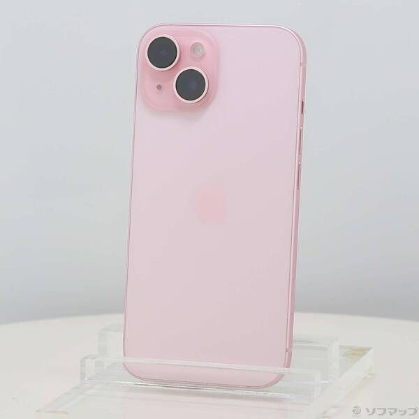 ソフマップ 〔中古品〕 iPhone15 128GB ピンク MTMJ3J／A SIMフリー【198】