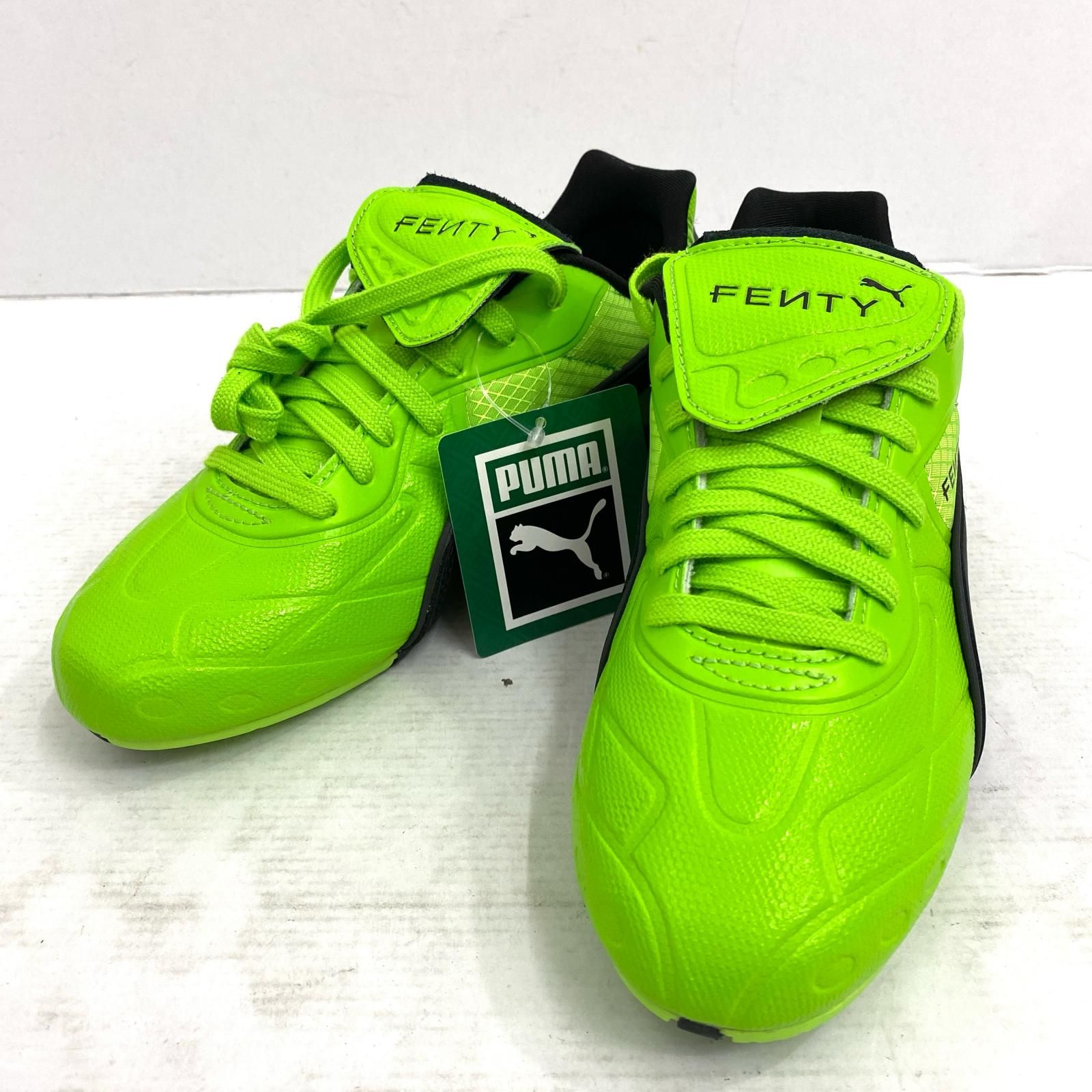 【加古川店】 中古 PUMA | プーマ スニーカー Fenty x Puma Avanti LS-X 'Pitch Green/Black' 404808-01 ライトグリーン 23cm 【128】