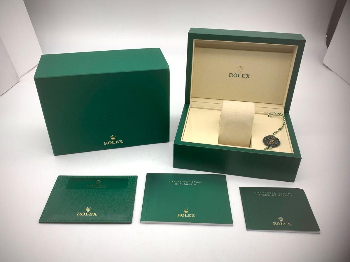 【中古】 【新品同様】 ロレックス(ROLEX) エクスプローラーII ブラック 226570 ステンレス 【中古】 【新品同様】 ロレックス(ROLEX) エクスプローラーII ブラック 226570 ステンレス