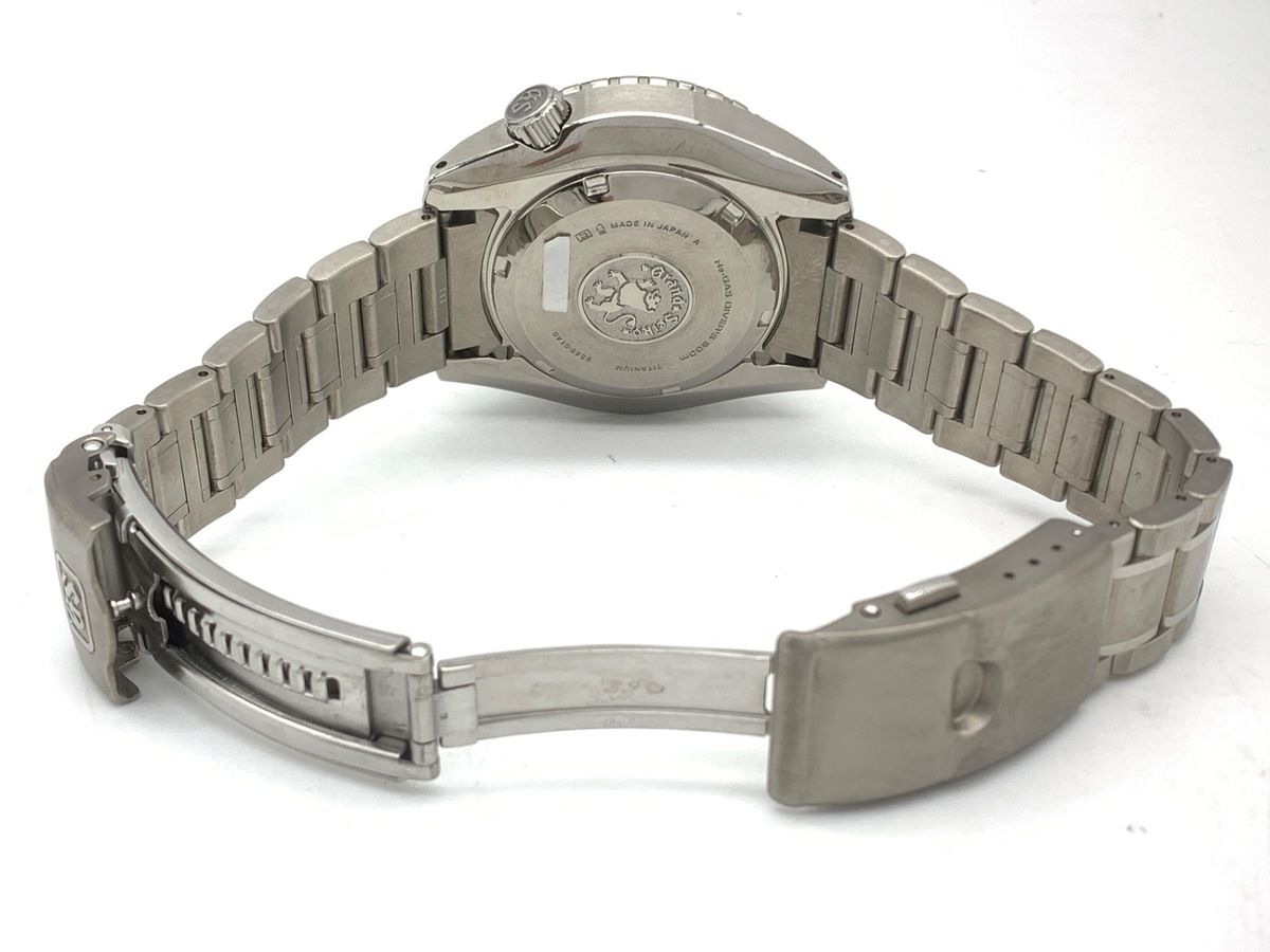 【中古】 【良品】 グランドセイコー メカニカル ブラック SBGH255/9S85-01A0 チタン 【中古】 【良品】 グランドセイコー メカニカル ブラック SBGH255/9S85-01A0 チタン