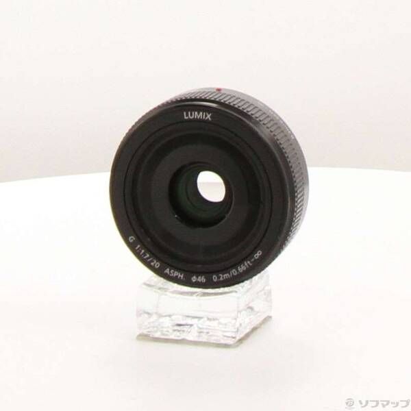 ソフマップ 〔中古品〕 LUMIX G 20mm／F1.7 II ASPH. H-H020A-K ブラック【262】