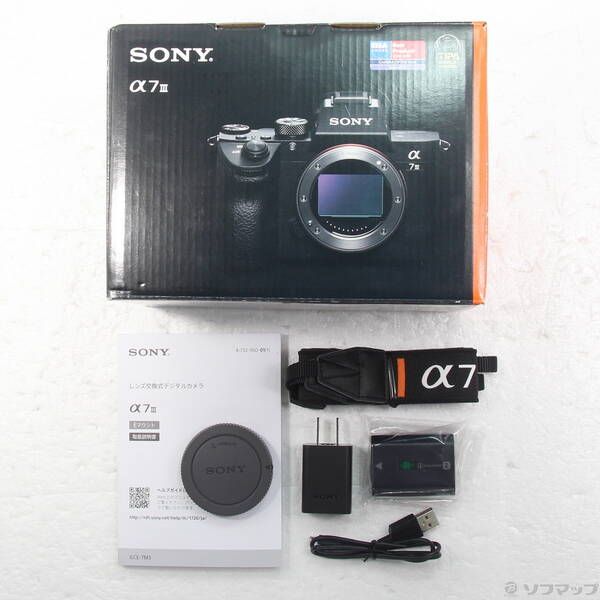 ソフマップ 〔中古品〕 α7 III ILCE-7M3 ボディ【198】 ソフマップ 〔中古品〕 α7 III ILCE-7M3 ボディ【198】
