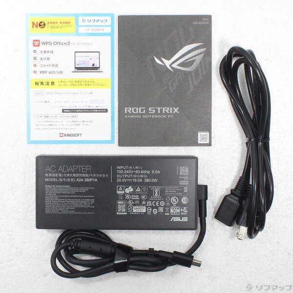 ソフマップ 〔中古品〕 ROG Strix SCAR 18 G835LX-U9R5090 オフブラック／AniMe Vision【262】