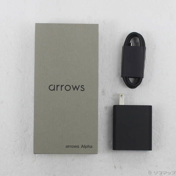 ソフマップ 〔中古品〕 arrows Alpha 512GB ホワイト PB8M0001JP SIMフリー【349】