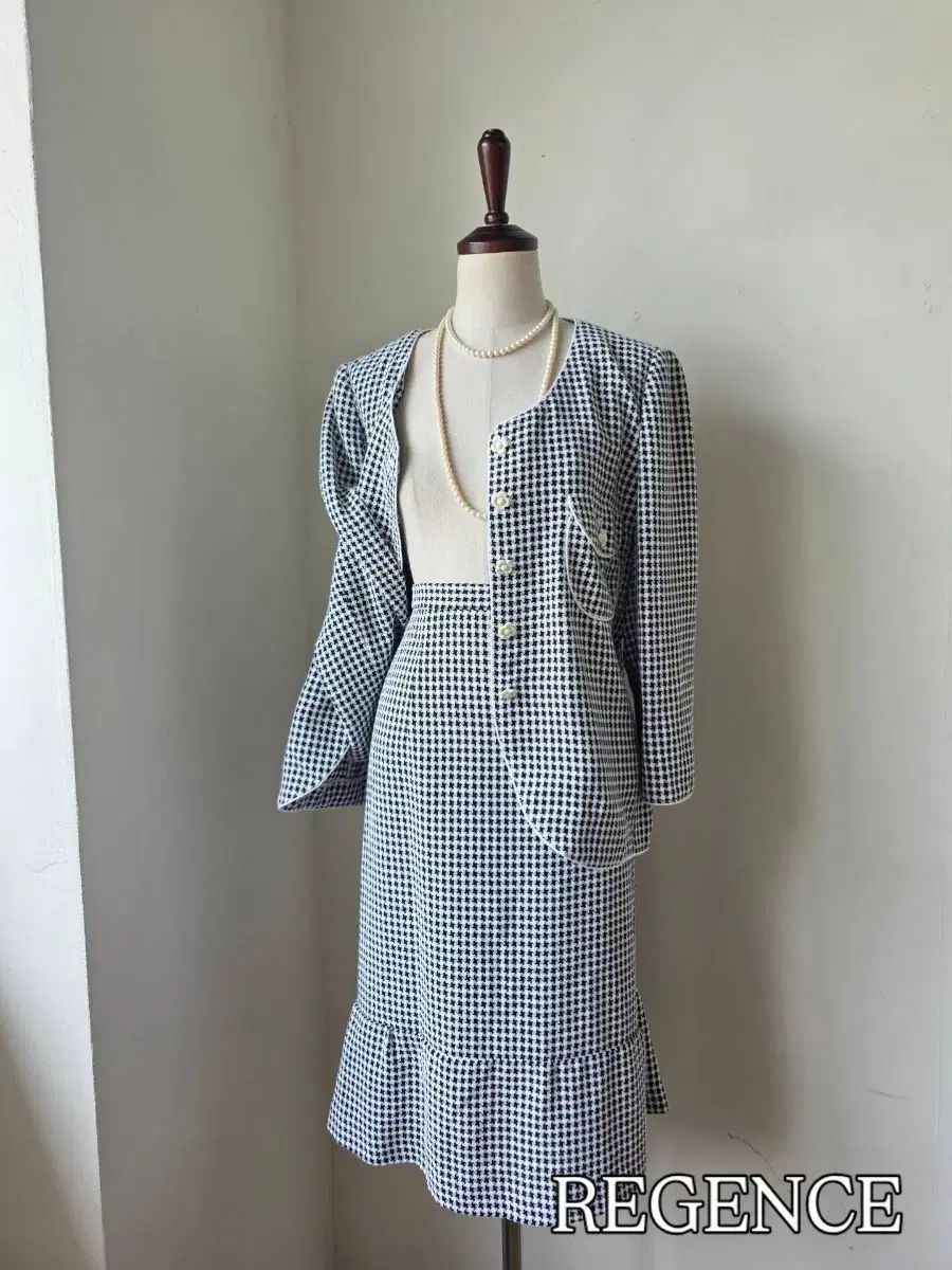 日本 ブランド ヴィンテージ REGENCE ハウンドトゥース CHECK セットアップ