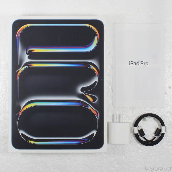 ソフマップ 〔中古品〕 iPad Pro 11インチ 第5世代 標準ガラス 256GB スペースブラック MVV83J／A Wi-Fi【198】