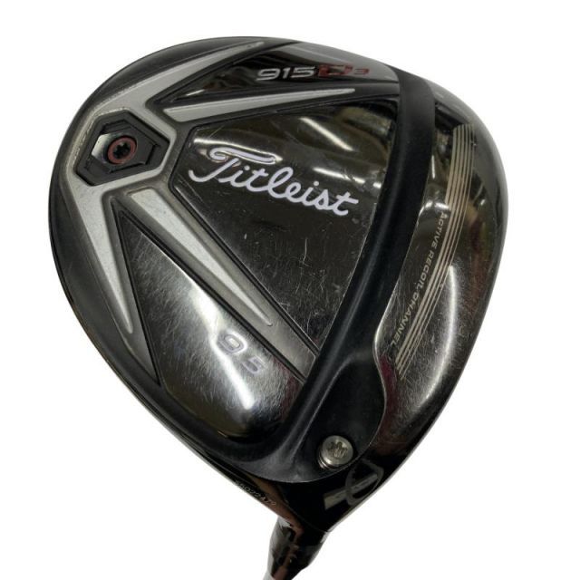 【中古】 タイトリスト 915 D3 9.5° ドライバー DR 純正特注シャフト (フレックスS) メンズ 男性用 右利き 右用 Dランク ゴルフクラブ