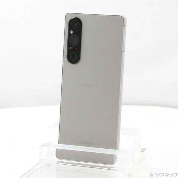 中古Aランク】Xperia 1 V 256GB プラチナシルバー docomo SIMフリー