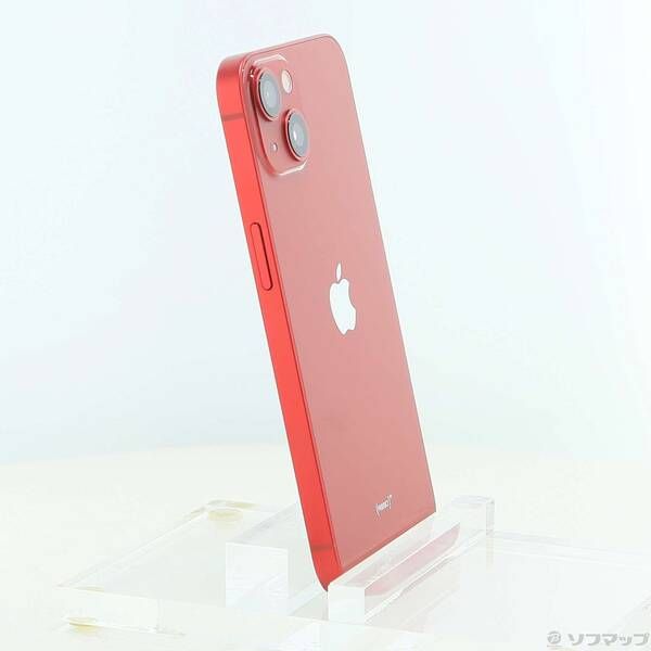 ソフマップ 〔中古品〕 iPhone13 128GB プロダクトレッド MLNF3J／A SIMフリー【198】