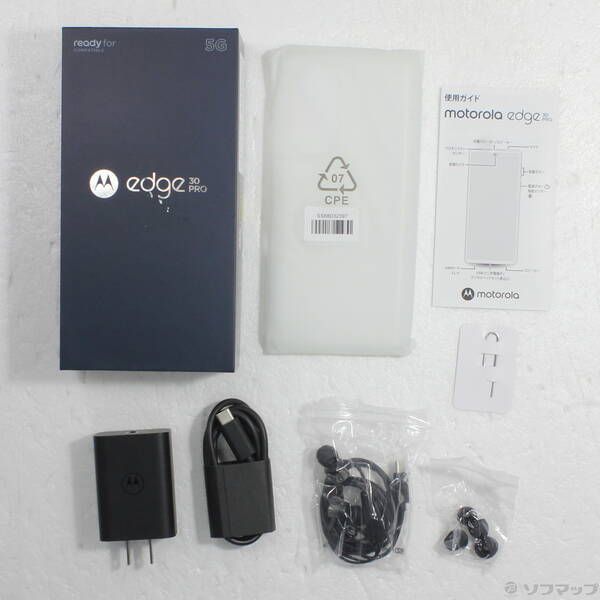 ソフマップ 〔中古品〕 motorola edge 30 pro 256GB コスモブルー PASS0022JP SIMフリー【262】 ソフマップ 〔中古品〕 motorola edge 30 pro 256GB コスモブルー PASS0022JP SIMフリー【262】