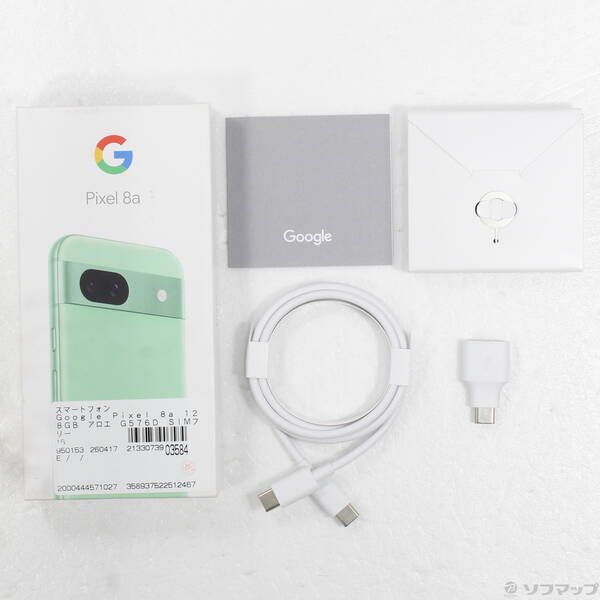 ソフマップ 〔中古品〕 Google Pixel 8a 128GB アロエ G576D SIMフリー【198】 ソフマップ 〔中古品〕 Google Pixel 8a 128GB アロエ G576D SIMフリー【198】