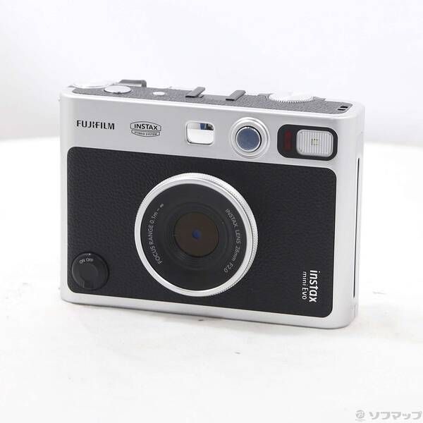 ソフマップ 〔中古品〕 チェキ INSTAX mini Evo BLACK C ハイブリッドインスタントカメラ【269】
