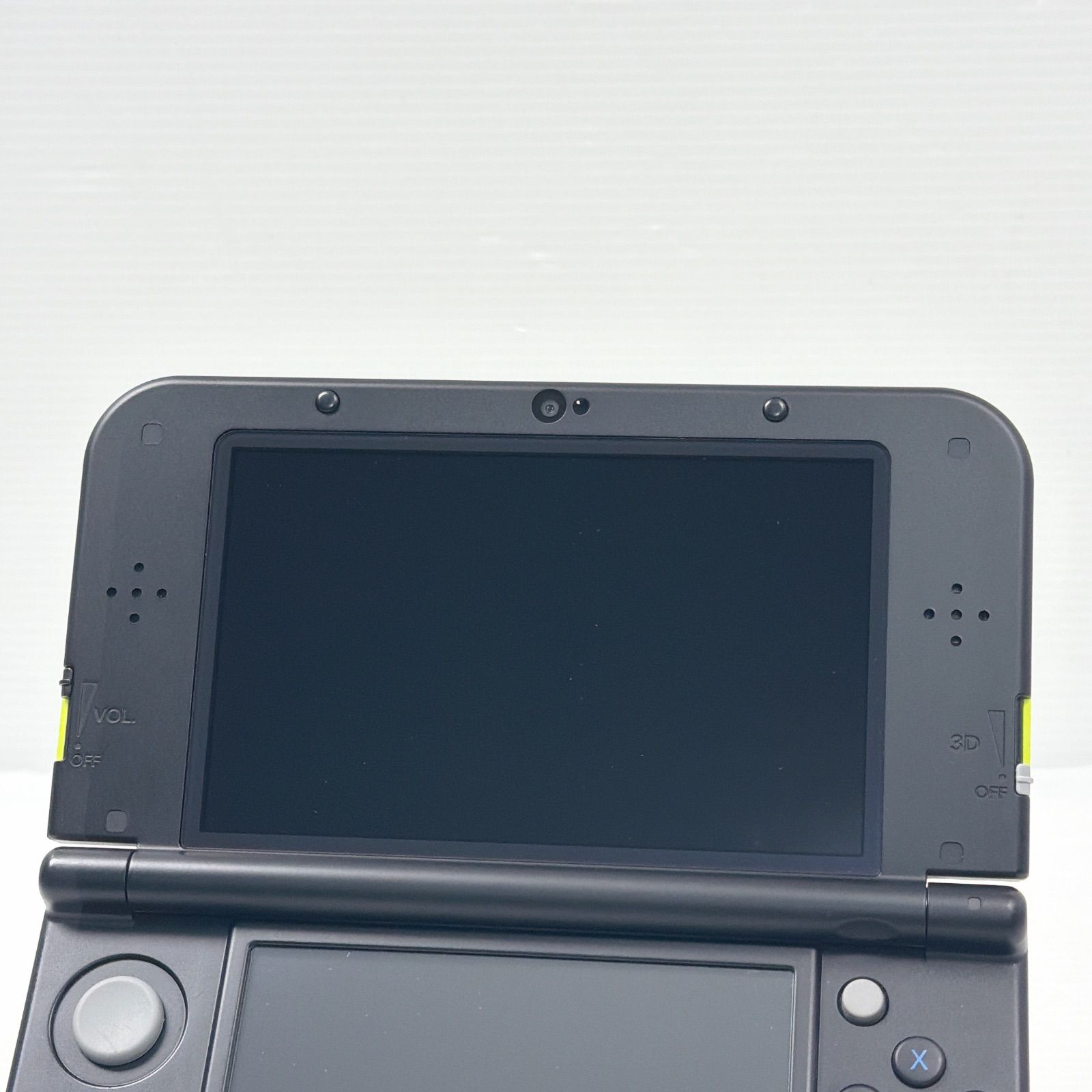 極美品 New ニンテンドー 3DSLL ライムブラック 上画面IPS液晶 遊べる 