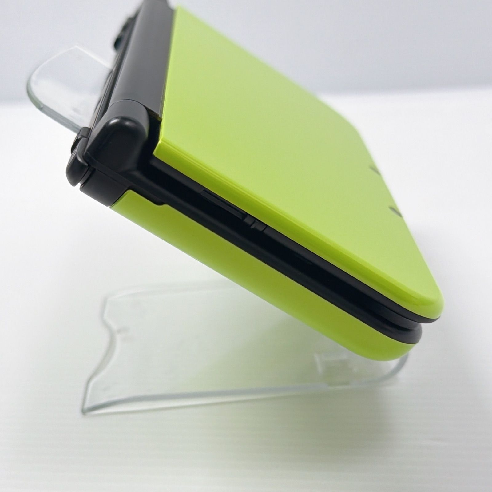極美品 New ニンテンドー 3DSLL ライムブラック 上画面IPS液晶 遊べる 