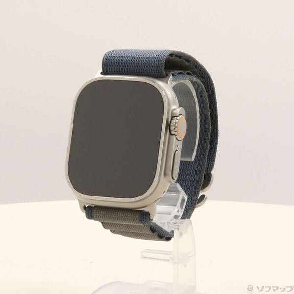 ソフマップ 〔展示品〕 Apple Watch Ultra 2 GPS + Cellular 49mm チタニウムケース ブルーアルパインループ【344】